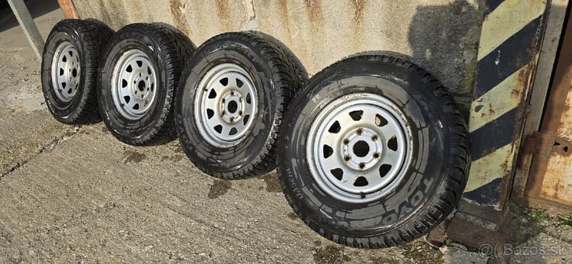 Disky 6x139.7 + pneu toyo 265 70 R16