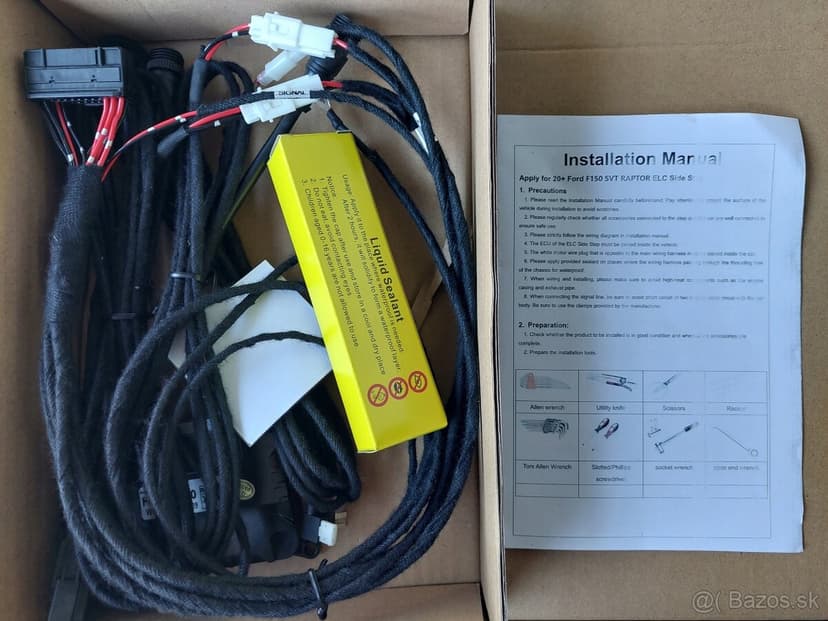 Elektrické nášľapy na FORD F-150 21-24 automatické VIDEO