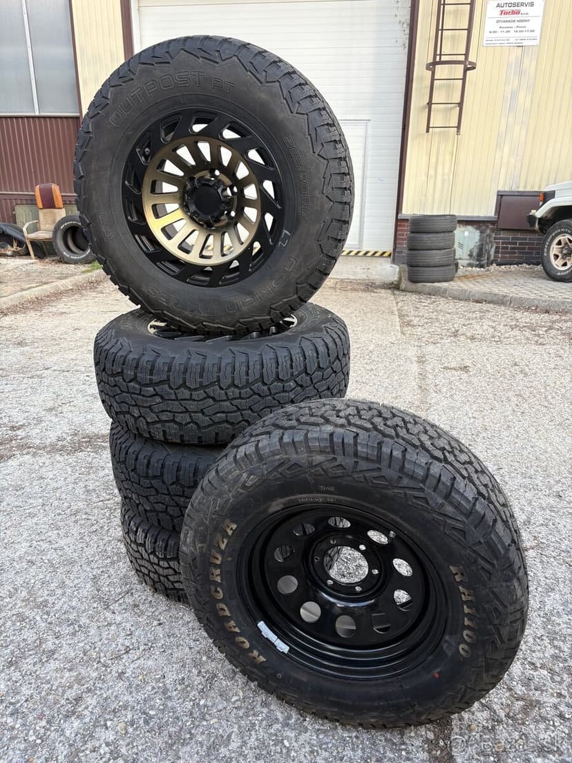 Toyota Disky Pneumatiky Nokian Outpost AT 265/70/R17