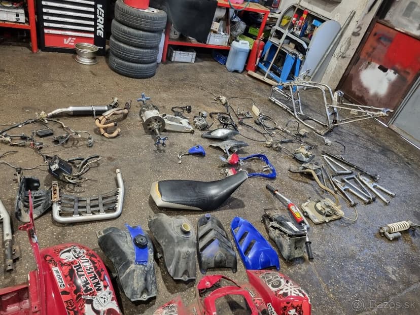 Yamaha raptor 660 diely