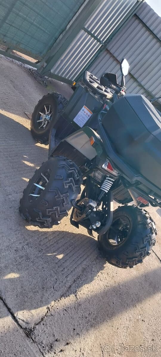 Atv stvorkolka fourcraft 200 automat + tazne, alu disky