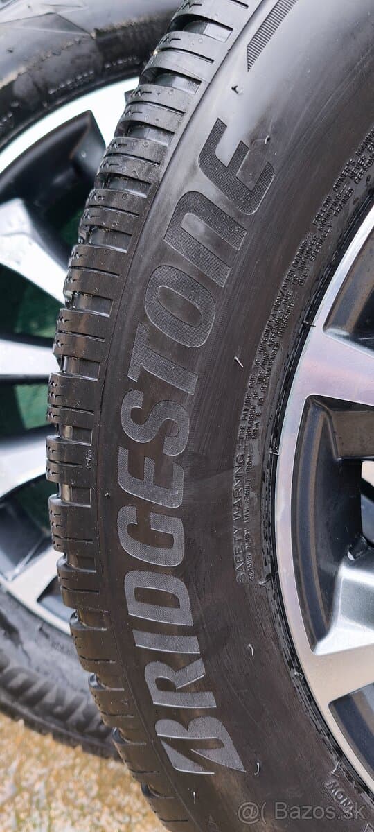 5 x Orig. Alu kolesa Toyota Land Cruiser, Hilux s pneu