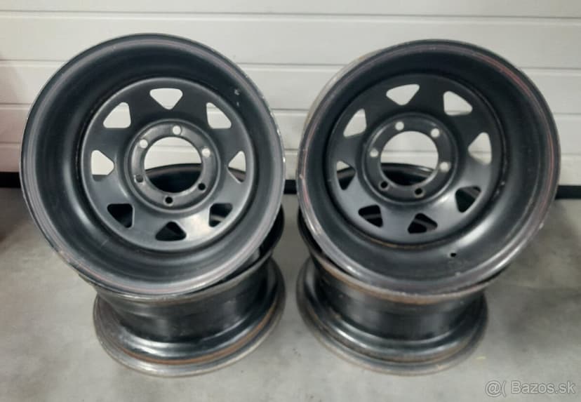 Predam plechove disky Triangular 6 x 139.7