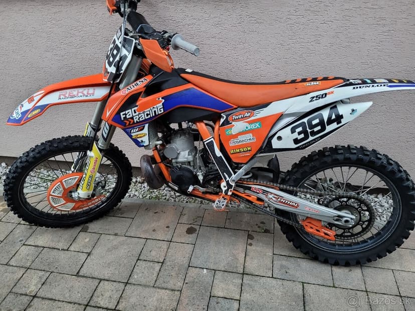 KTM SX 250 motocross 2T racing 2015