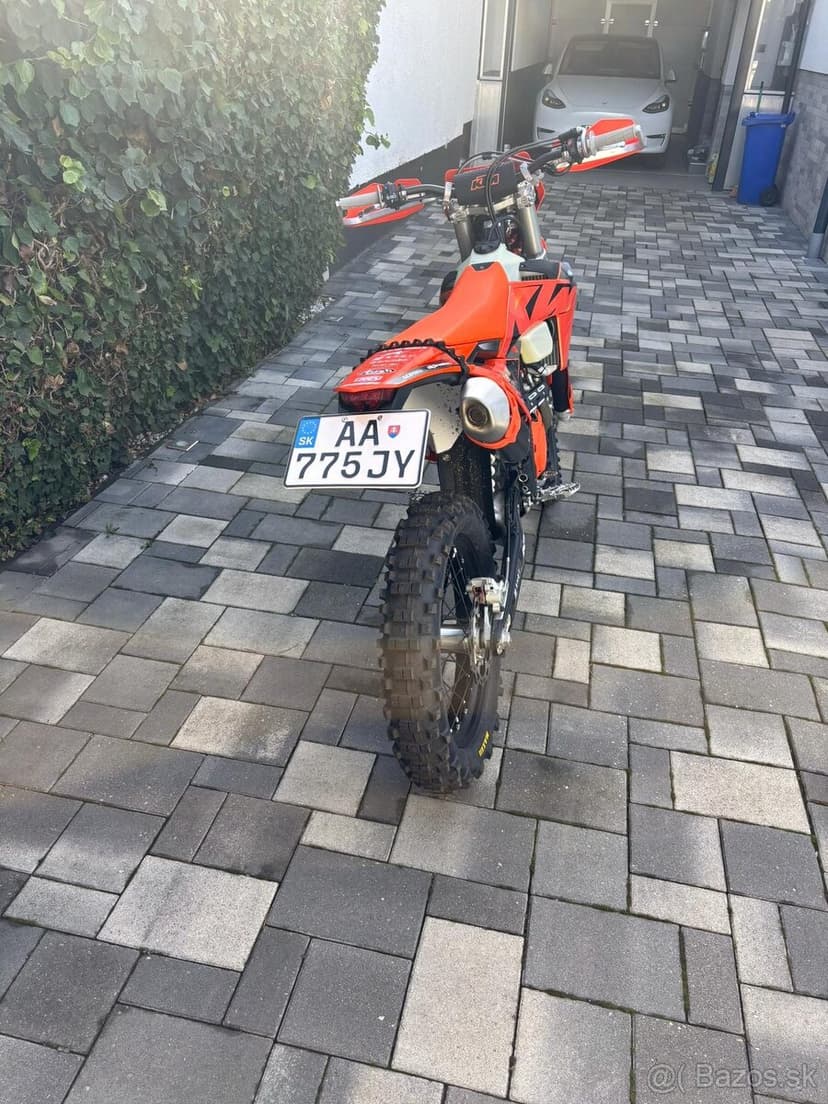 KTM EXC 450 4T na ŠPZ
